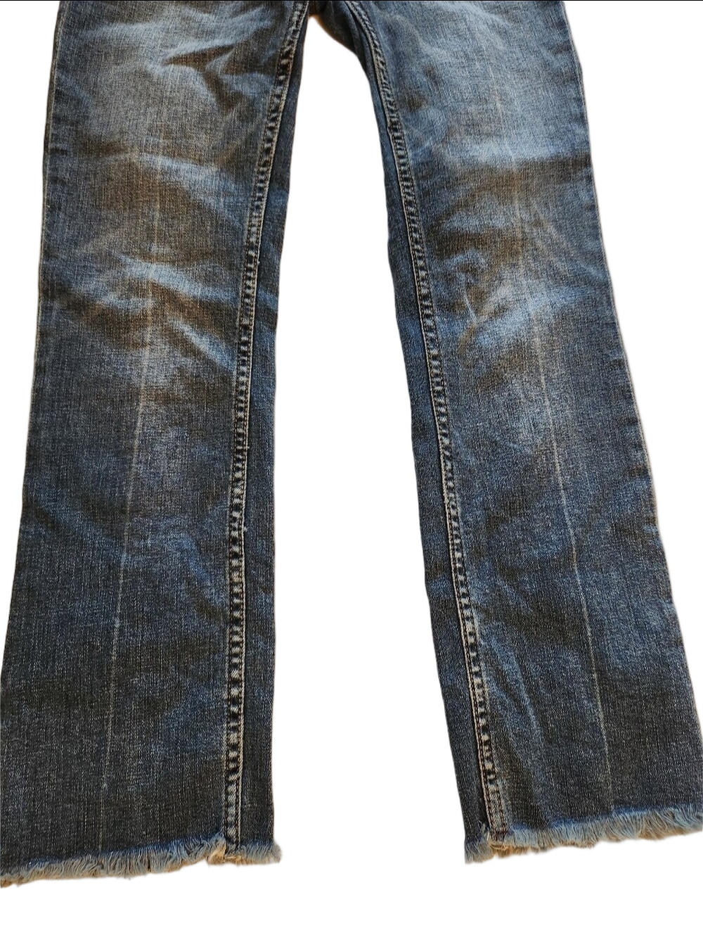 We The Free Women's Ankle Crop Jeans - Medium Blue Wash SZ: 26 - Picture 5 of 13